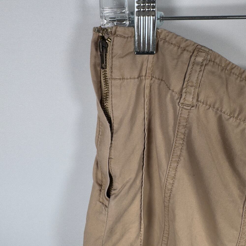 Vintage Faded Glory Women's A-line Skirt Tan Streetwear Size 14 - Picture 3 of 6